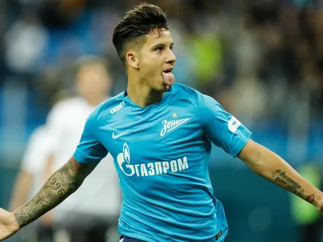 Driussi extraña a River, pero rinde en Rusia: marcó un tanto en la goleada del Zenit