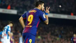 ANIMAL. Suárez lleva 10 jornadas consecutivas anotando para el Barça.
