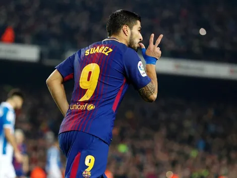 El "Pistolero" siempre está: Suárez le da el empate al Barça
