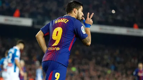 ANIMAL. Suárez lleva 10 jornadas consecutivas anotando para el Barça.