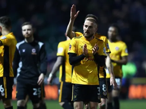 Newport County empató con el Tottenham y forjó el replay en la FA Cup
