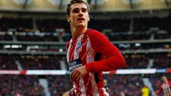 Griezmann celebra una nueva conquista en el Atlético.