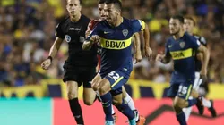 LA VUELTA DEL DIEZ. Carlos Tevez empezó el 2018 otra vez como jugador de Boca.