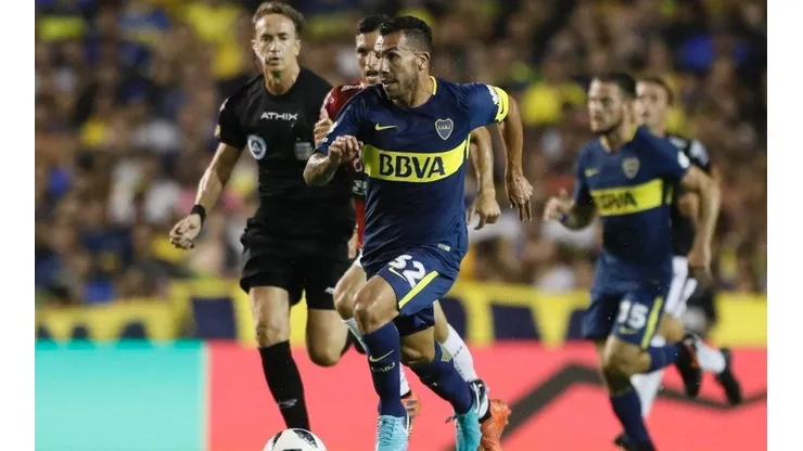 LA VUELTA DEL DIEZ. Carlos Tevez empezó el 2018 otra vez como jugador de Boca.