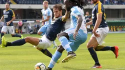 Bruno Zuculini siempre juega al límite.