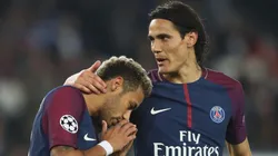 JUNTOS ES MEJOR. La figura del PSG saludó a su compañero en Instagram.