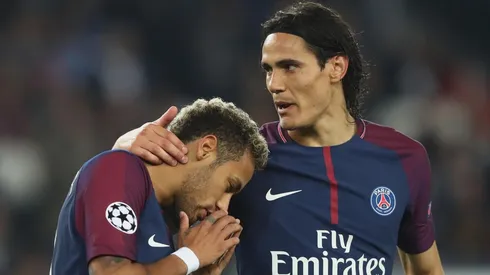 JUNTOS ES MEJOR. La figura del PSG saludó a su compañero en Instagram.