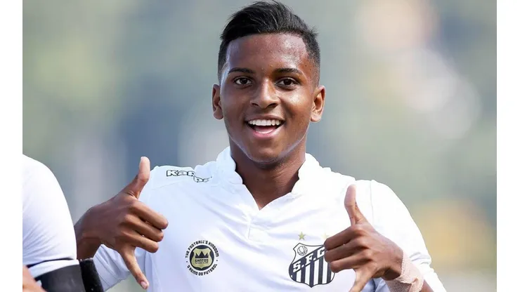 Rodrygo, el nuevo Neymar que pulen en Brasil.