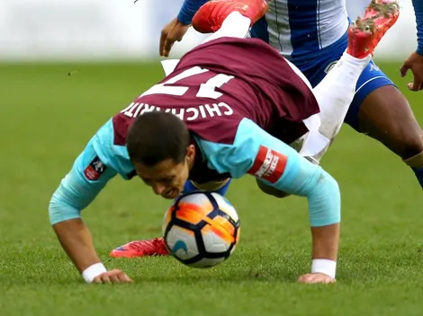 Chicharito volvió a quedar en deuda en otra derrota del West Ham