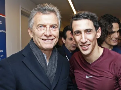 A puro regalos: PSG le dio la bienvenida a Macri