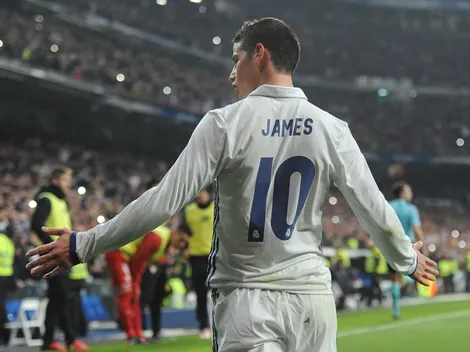 James, Guti y un retweet que ven como un 'guiño' para la vuelta del colombiano al Madrid