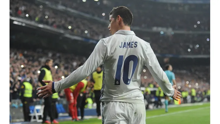 ¿VUELVE? Muchos especulan, pero primero tendría que irse Zidane y luego llegar Guti, por ahora James está feliz en Alemania (FOTO: Getty)