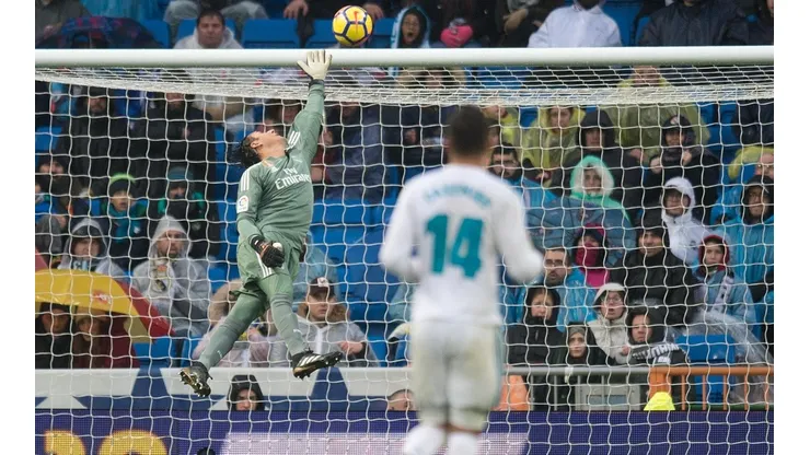 Keylor Navas fue clave para el triunfo de Real Madrid ante Valencia.