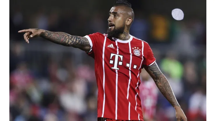 Arturo Vidal, el motor del centro del campo en Bayern Munich.