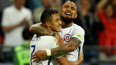 Los dos chilenos juntos.