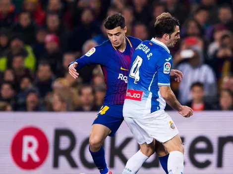 Coutinho la tocó, metió un caño y los hinchas enloquecieron