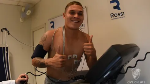 CRÍTICAS. Quintero es nuevo volante del Millonario y ya tiene detractores (FOTO: River Plate Oficial)