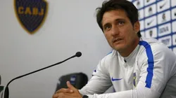 SIN PULGAS. Guillermo Barros Schelotto fue tajante cuando le preguntaron sobre Riquelme.