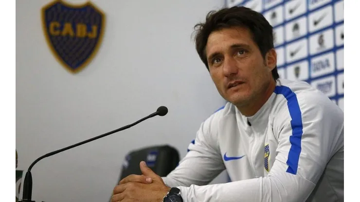 SIN PULGAS. Guillermo Barros Schelotto fue tajante cuando le preguntaron sobre Riquelme.