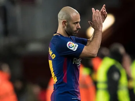 Se despidió Mascherano: "En Barcelona viví un sueño y ya era hora de despertar"