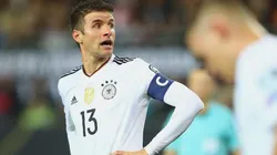 Thomas Müller, capitán del seleccionado alemán.