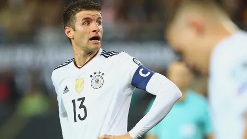 Thomas Müller, capitán del seleccionado alemán.