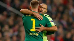 Sorprendente: El alemán Ter Stegen despidió a Mascherano con un perfecto español