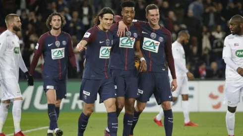 Celebración de PSG.