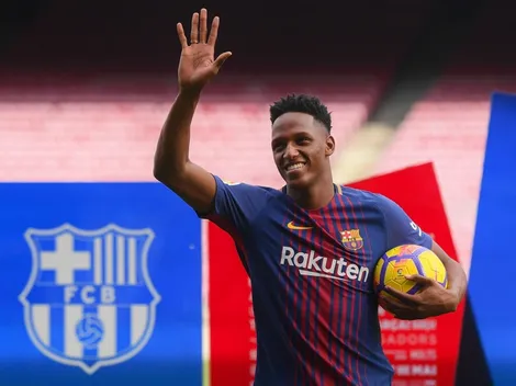 El adiós de Mascherano y la lesión de Vermaelen le abrieron las puertas al debut de Yerry Mina en Barcelona