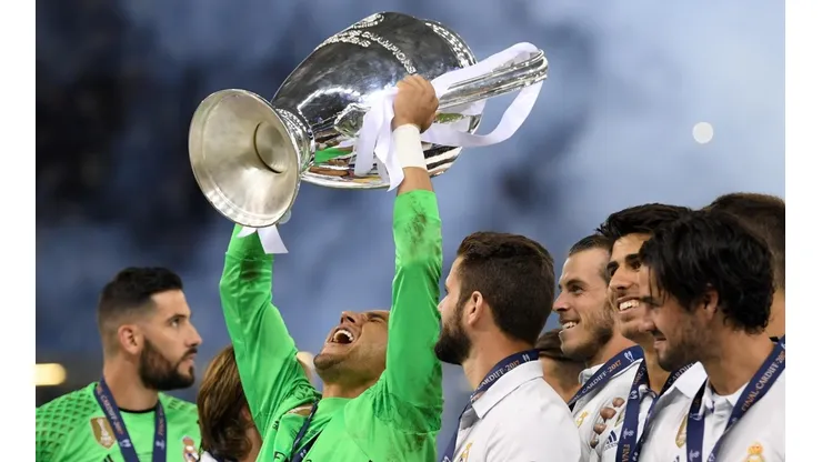 REY DE EUROPA. Con Keylor Navas en el arco, Real Madrid alzó dos veces la Champions League (Foto: Getty).