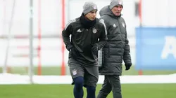 MUCHO FEELING. De parte y parte se llenan de elogios, definitivamente Heynckes es todo un maestro para el colombiano (FOTO: Getty)