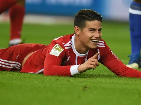 Luego de su magistral pase a Müller, James llegó a 100 asistencias en Europa