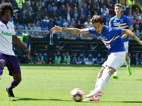La ‘Roca’ Sánchez ‘maquilló’ la goleada que le propinó Sampdoria a Fiorentina