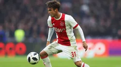 Nicolás Tagliafico la rompió en el clásico holandés.