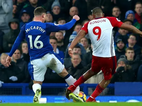 Rondón lesionó a McCarthy y salió llorando