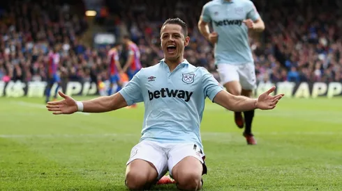 Javier Hernández, jugador del West Ham.