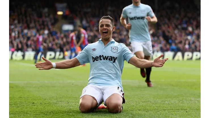 Javier Hernández, jugador del West Ham.