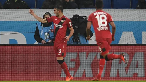 El 2018 es de Alario: doblete hoy en el Leverkusen por la Bundesliga