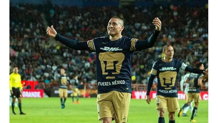 Castillo, el jugador más peligroso y de mejor momento en Pumas.