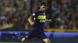 UN BOSTERO MÁS. Seba ya entrena a la par de sus compañeros y podría ser titular ante River el domingo.