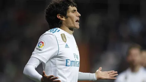 MALA PATA. Jesús Vallejo juega poco y además debió salir lesionado con Real Madrid.