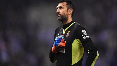 Diego López, uno de los grandes héroes del Derby de Barcelona.