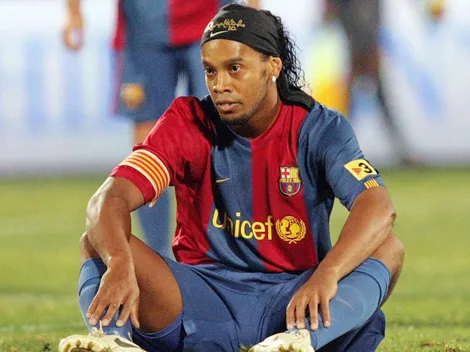 Los momentos más duros de Ronaldinho: el adiós al Barcelona y a su tío