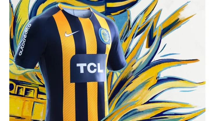 PASIÓN CANALLA. El diseño de Nike exclusivo para Rosario Central es una locura.