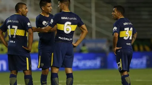 Carlos Tevez en su regreso a Boca, en Mar del Plata.