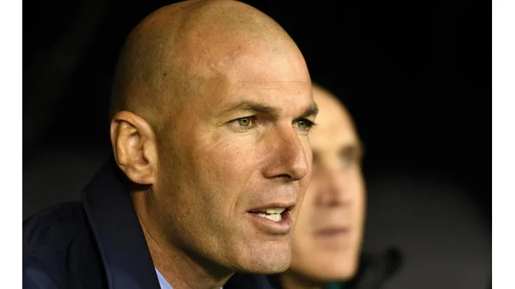 Zinedine Zidana, entrenador Merengue.