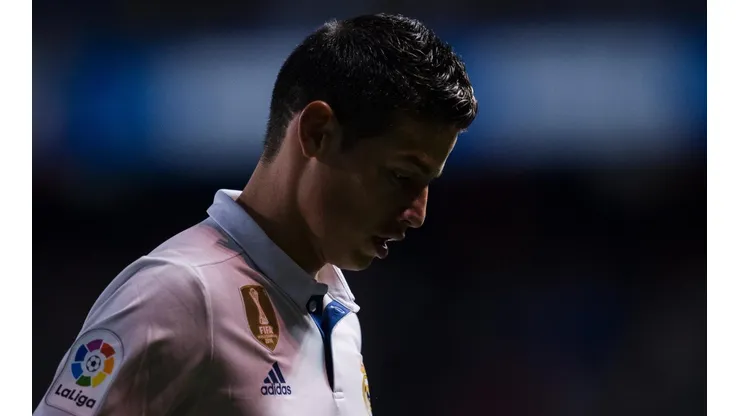 CABIZBAJO. James Rodríguez siempre que entró demostró su calidad en el Real Madrid (Foto: Getty).