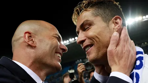 Zinedine Zidane y Cristiano Ronaldo, en comunión tras ganar juntos su segunda Champions.
