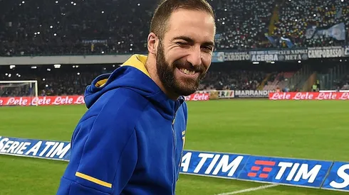 FELIZ. Gonzalo Higuaín se ha reencontrado con su mejor versión en Juventus (Foto: Getty).