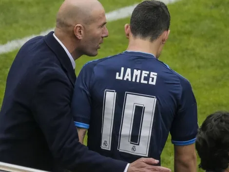 James: "Zidane sigue siendo mi ídolo"